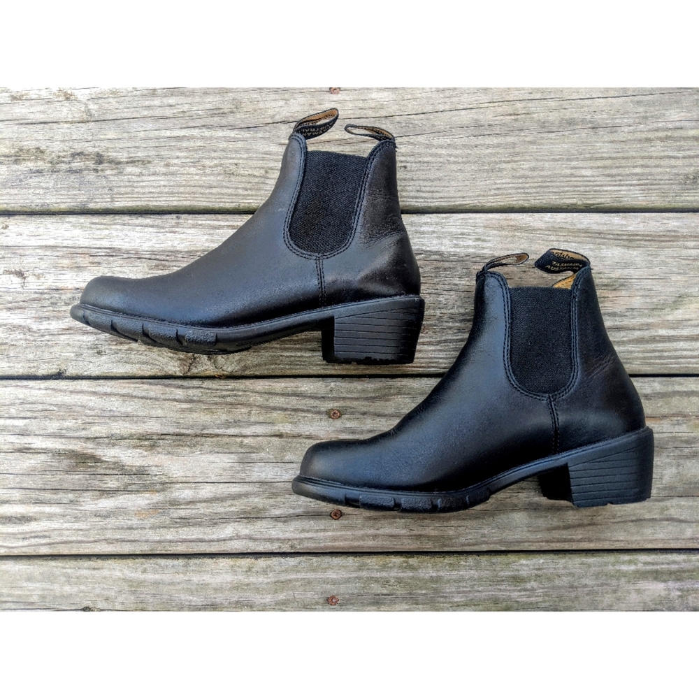 Blundstone #1671 Black Heeled Boots